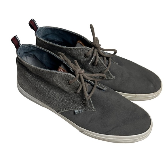 Ben Sherman Men's Bradford Chukka Boot Shoes in Grey/White Size 10 US READ 43 - Picture 1 of 12